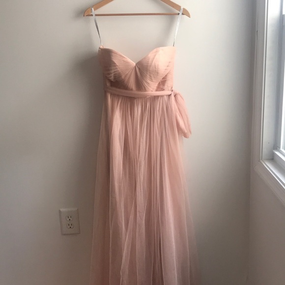 Jenny Yoo Dresses & Skirts - Jenny Yoo BHLDN Annabelle blush pink gown